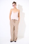 PANTALONE CON ELASTICO CON FERMANODO BURRO