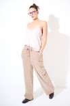 PANTALONE CON ELASTICO CON FERMANODO BURRO