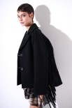 CAPPOTTO CORTO OVER NERO