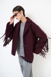 CAPPOTTO CORTO OVER VINO