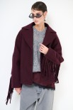 CAPPOTTO CORTO OVER VINO