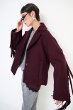 CAPPOTTO CORTO OVER VINO