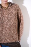 MAGLIA OVER MULTICOLOR MORO