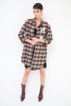 CAMICIA LUNGA OVERSIZE+ LUNGA DT E PACHT ARANCIO