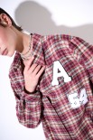 CAMICIA LUNGA OVERSIZE+ LUNGA DT E PACHT VINO
