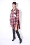 CAMICIA LUNGA OVERSIZE+ LUNGA DT E PACHT VINO