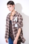 CAMICIA QUADRI CON INCRESPATURA DT E PACHT MORO