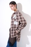 CAMICIA QUADRI CON INCRESPATURA DT E PACHT MORO