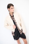 GIACCA CON ZIP CANNA DI FUCILE CON TIRA ZIP BURRO