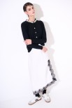 LONGUETTE RASO PIZZO PANNA