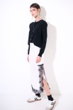 LONGUETTE RASO PIZZO PANNA