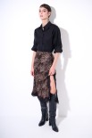 LONGUETTE ANIMALIER NERO