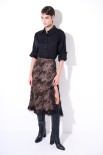 LONGUETTE ANIMALIER NERO