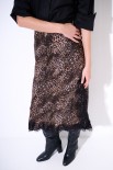 LONGUETTE ANIMALIER NERO