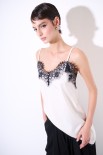 TOP RASO + PIZZO CHAMPAGNE