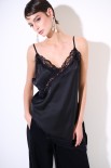 TOP RASO PIZZO NERO