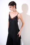 TOP RASO PIZZO NERO