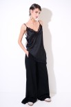 TOP RASO PIZZO NERO
