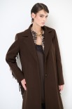CAPPOTTO LUNGO CON FRANGE DIETRO MORO