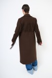 CAPPOTTO LUNGO CON FRANGE DIETRO MORO