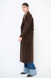 CAPPOTTO LUNGO CON FRANGE DIETRO MORO