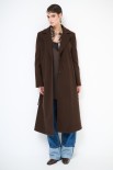 CAPPOTTO LUNGO CON FRANGE DIETRO MORO