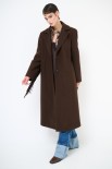CAPPOTTO LUNGO CON FRANGE DIETRO MORO