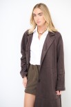 CAPPOTTO LUNGO OVERSIZE DAINETTO MORO