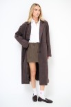 CAPPOTTO LUNGO OVERSIZE DAINETTO MORO