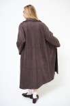 CAPPOTTO LUNGO OVERSIZE DAINETTO MORO