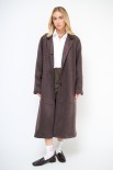 CAPPOTTO LUNGO OVERSIZE DAINETTO MORO