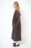 CAPPOTTO LUNGO OVERSIZE DAINETTO MORO