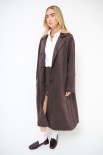 CAPPOTTO LUNGO OVERSIZE DAINETTO MORO