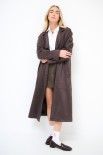 CAPPOTTO LUNGO OVERSIZE DAINETTO MORO