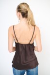 TOP CON PIZZO RASO MORO