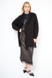 CARDIGAN APERTO FRANGE + CINTURA MORO