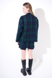 GIACCA QUADRO OVER DOPPIO PETTO BLU