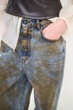 JEANS LARGO MACCHIE MORO VINTAGE JEANS