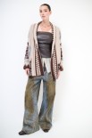 CARDIGAN MULTI ETNICO BEIGE