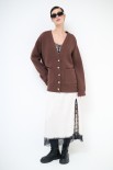 CARDIGAN  WARM CON BASSOTTO MORO