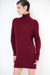 MAGLIA COSTINA MANICA RAGLAN VINO