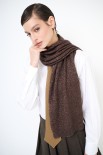 SCIARPA MICROPAILLETTES MISTO MOHAIR MORO