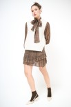 GILET PARICOLLO MOHAIR BEIGE